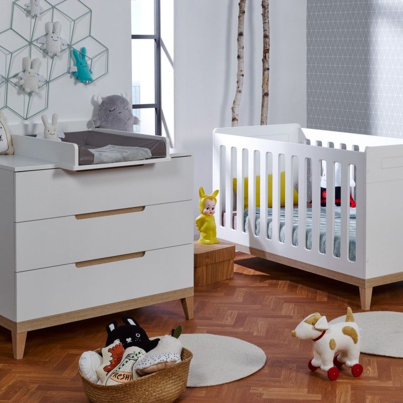 Chambre Bebe Essentielle Fabrique En France Blanc Alfred Et Compagnie La Redoute