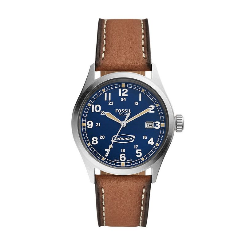 Montre townsman multifonction discount en cuir bleu