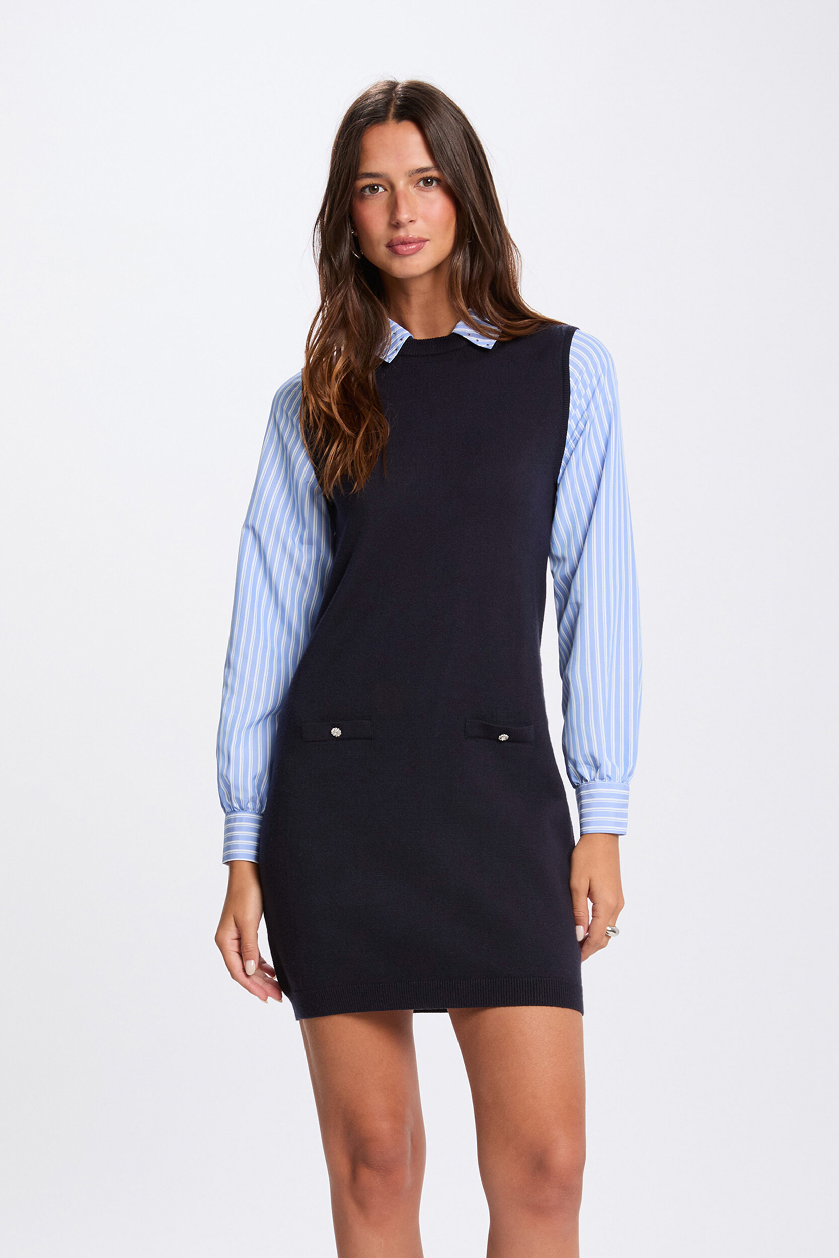 Robe courte cintrée, MORGAN