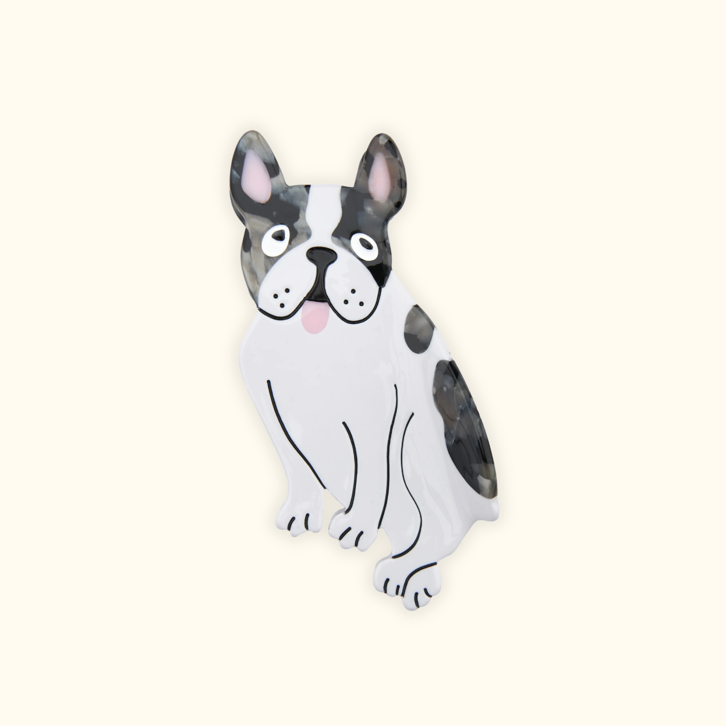 Pince à cheveux BOULEDOGUE, COUCOU SUZETTE