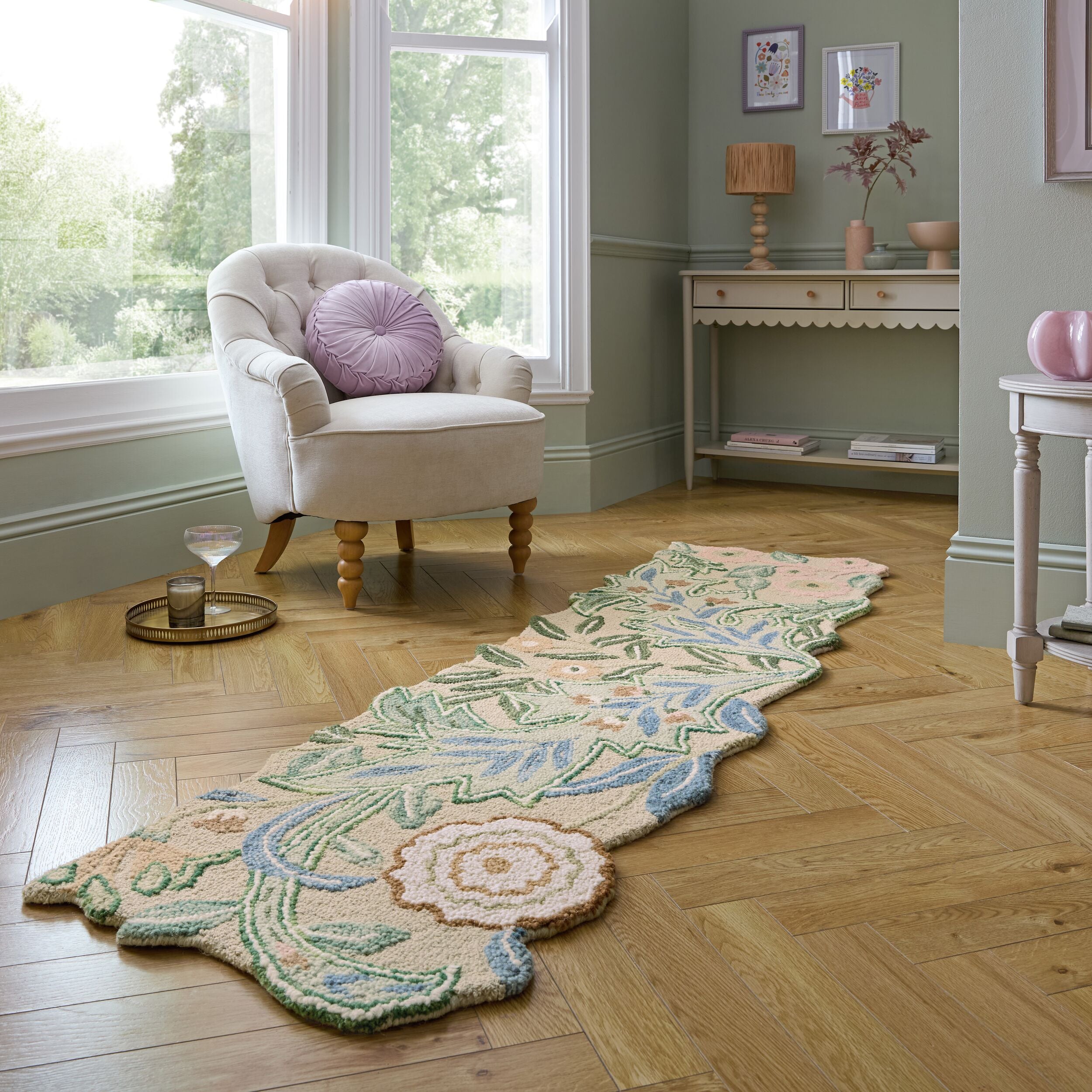 Tapis de couloir en laine BRYONY, FLAIR RUGS