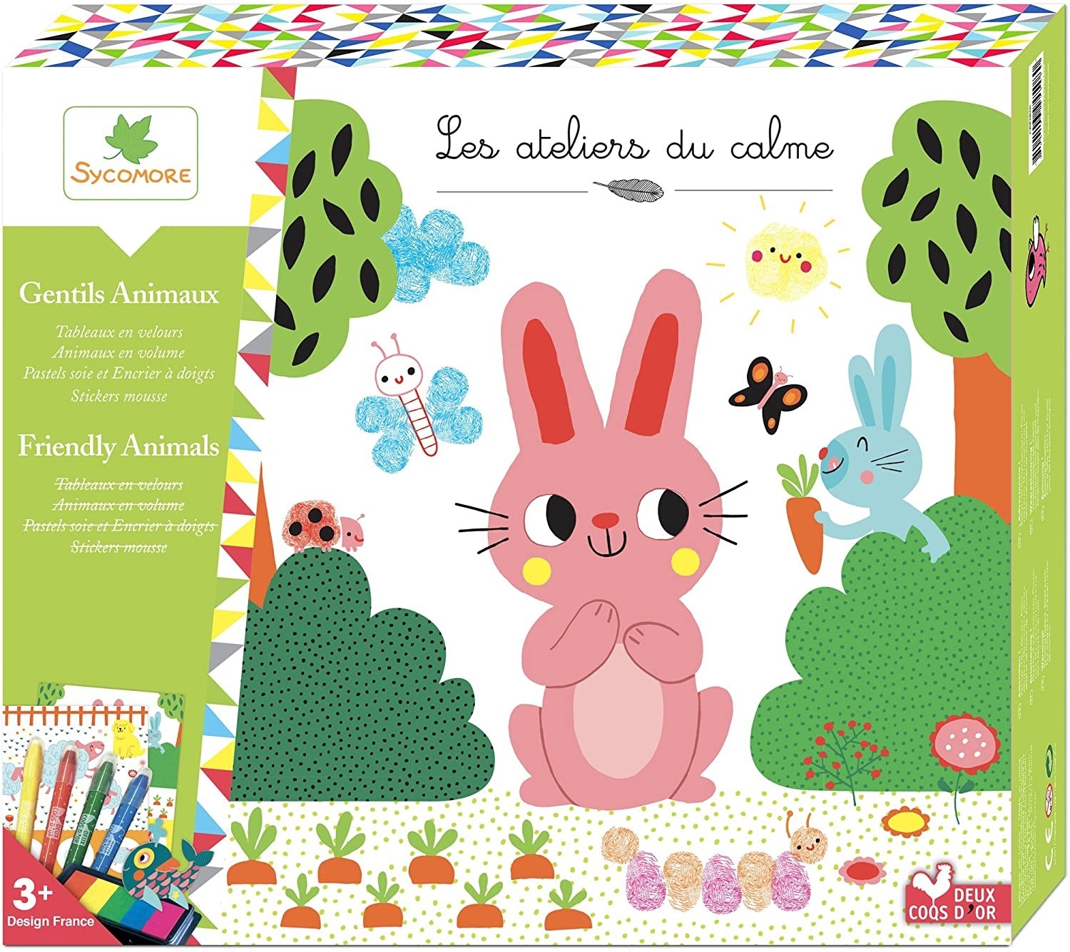 Coffret Multi Activités Gentils Animaux Les Ateliers Du Calme - Sycomore, SYCOMORE
