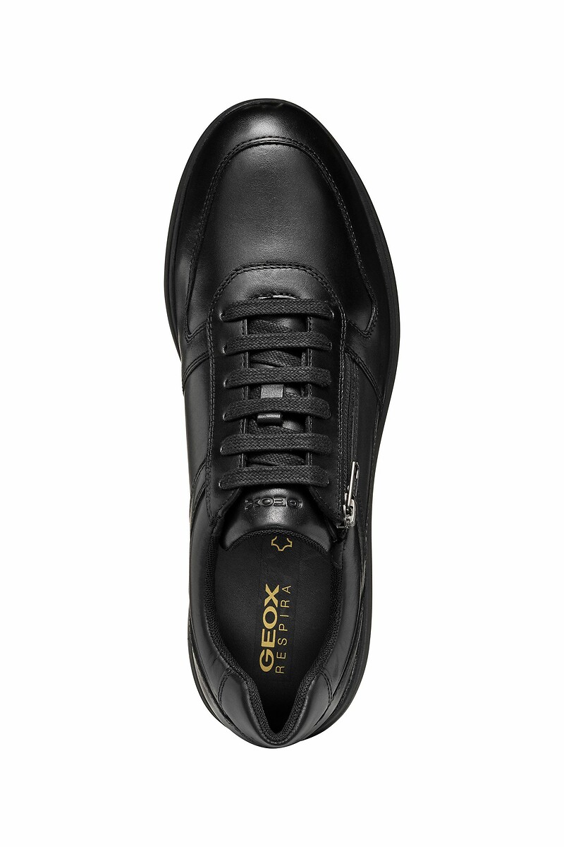 GEOX Zapatillas transpirables de piel con cremallera Spherica EC12 — foto 6