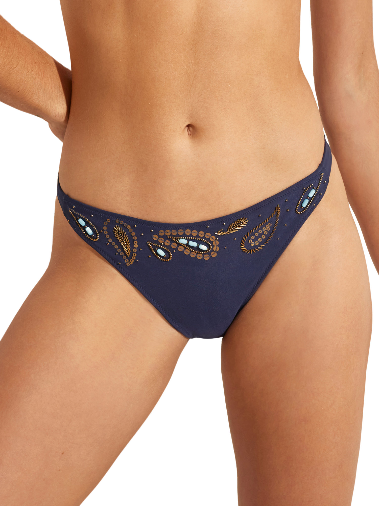 Bas maillot slip de bain bikini taille basse BAIKAL, SELMARK MARE