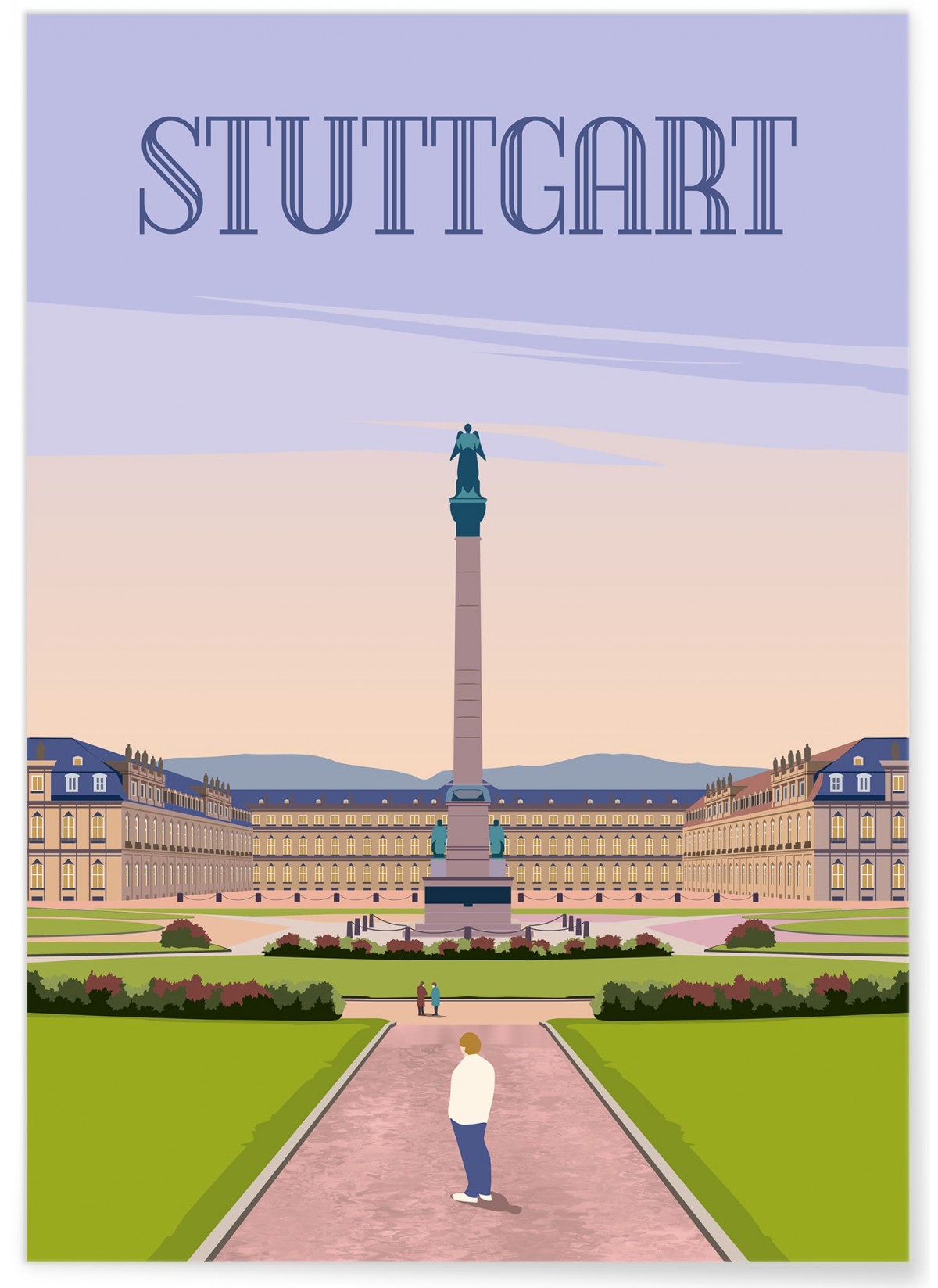 Affiche ville Stuttgart, L'AFFICHERIE