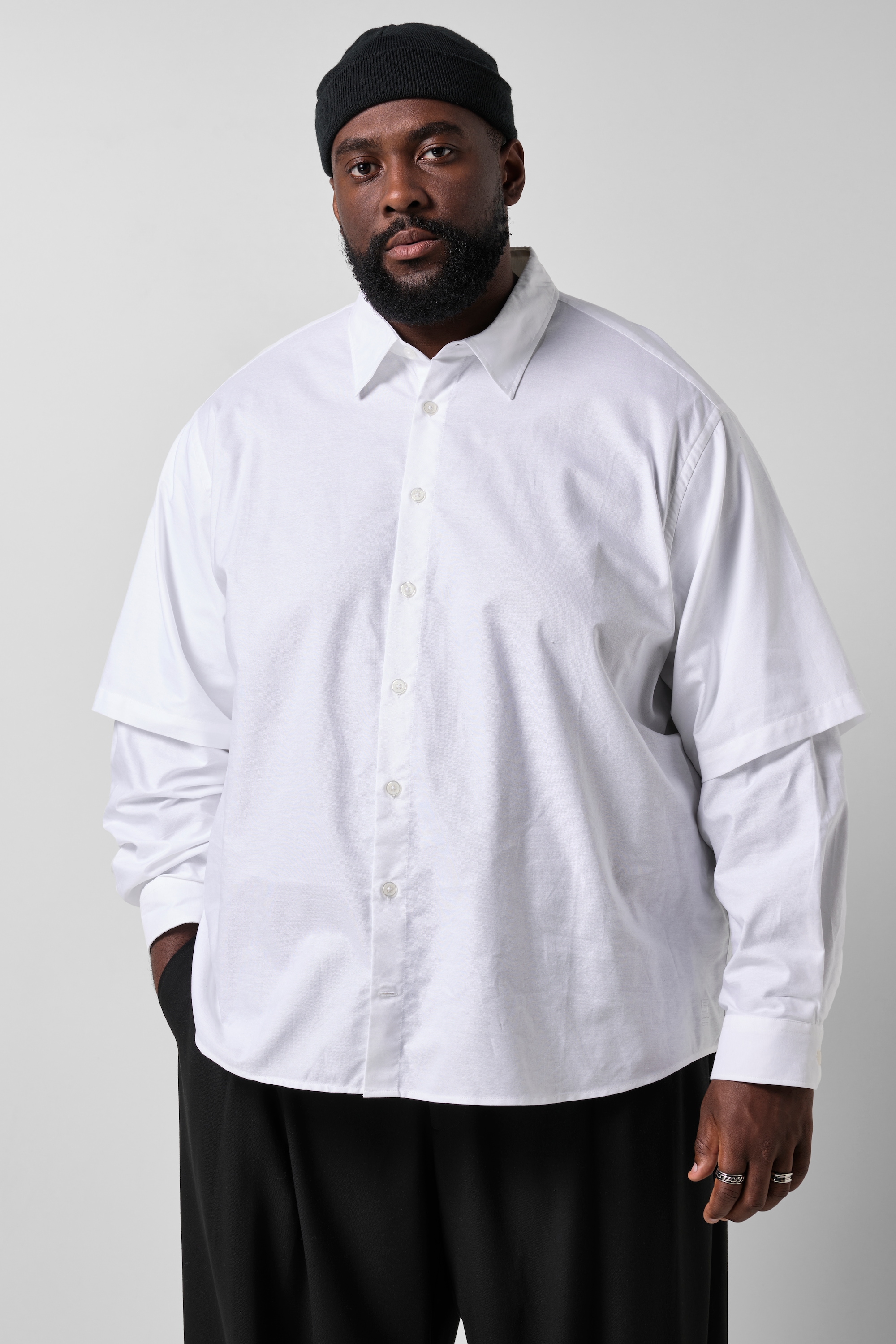Chemise oversize, manches longues, STHUGE