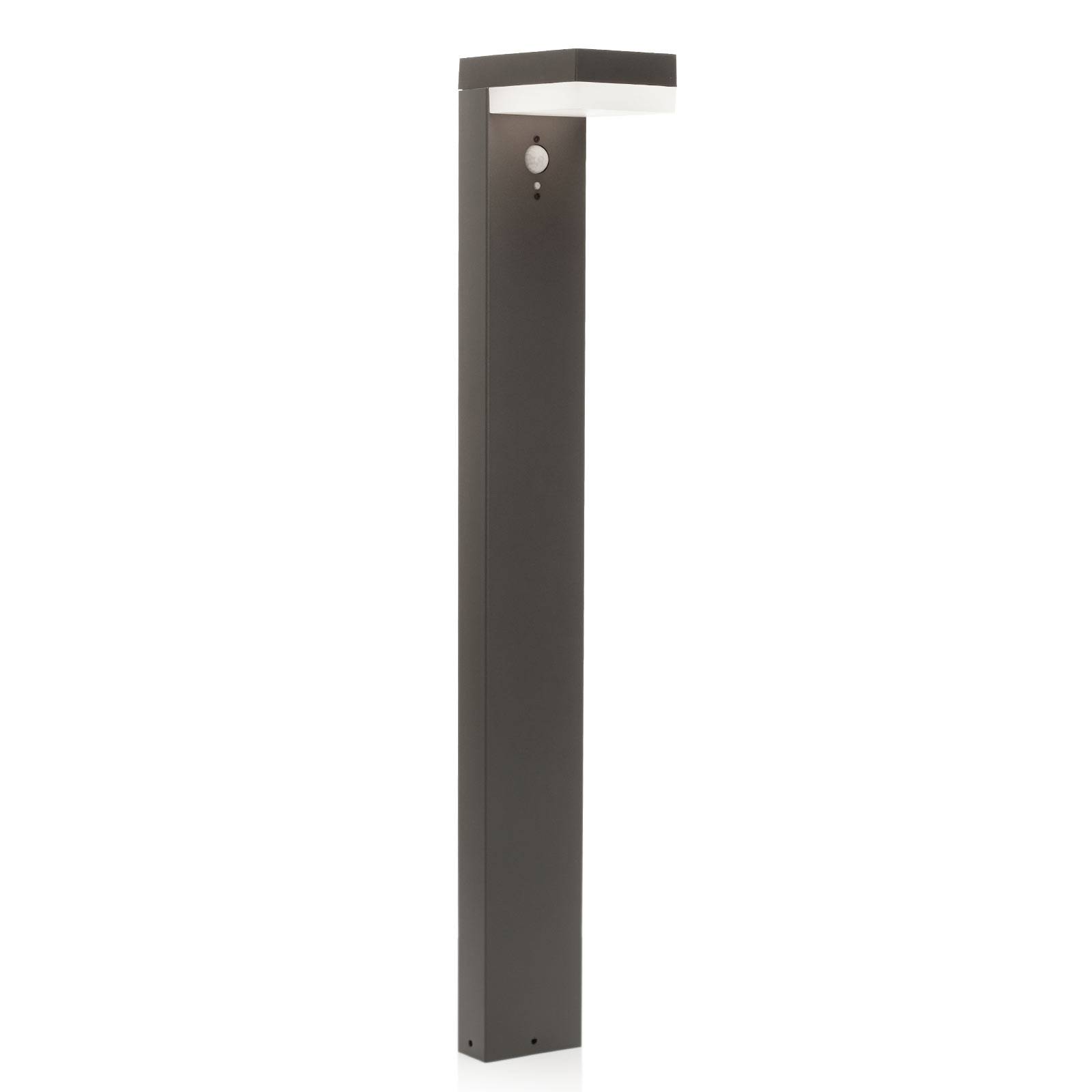 Lampe solaire en inox moderneLED, Chioma, LINDBY