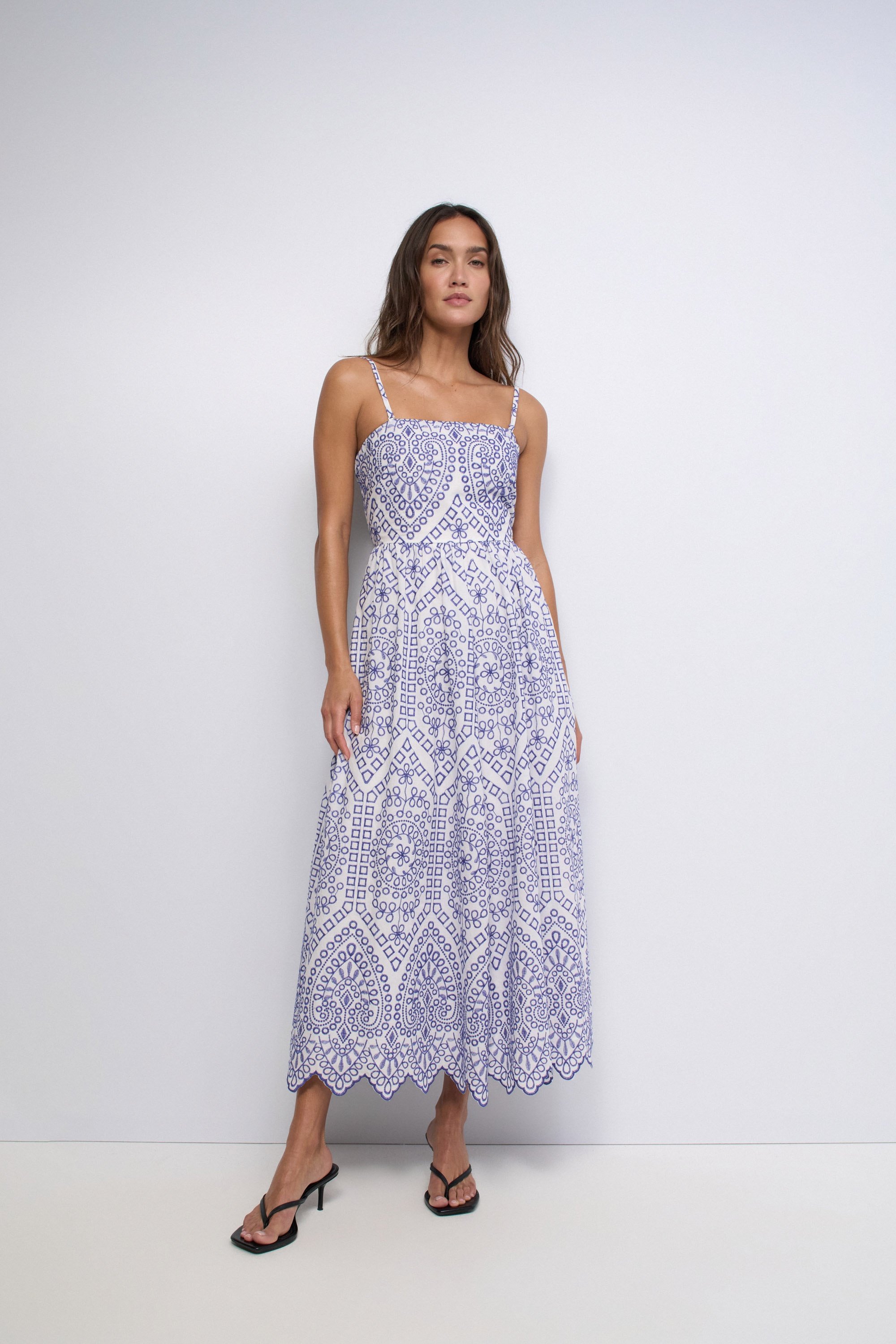ROBE BRODÉE, SALSA JEANS