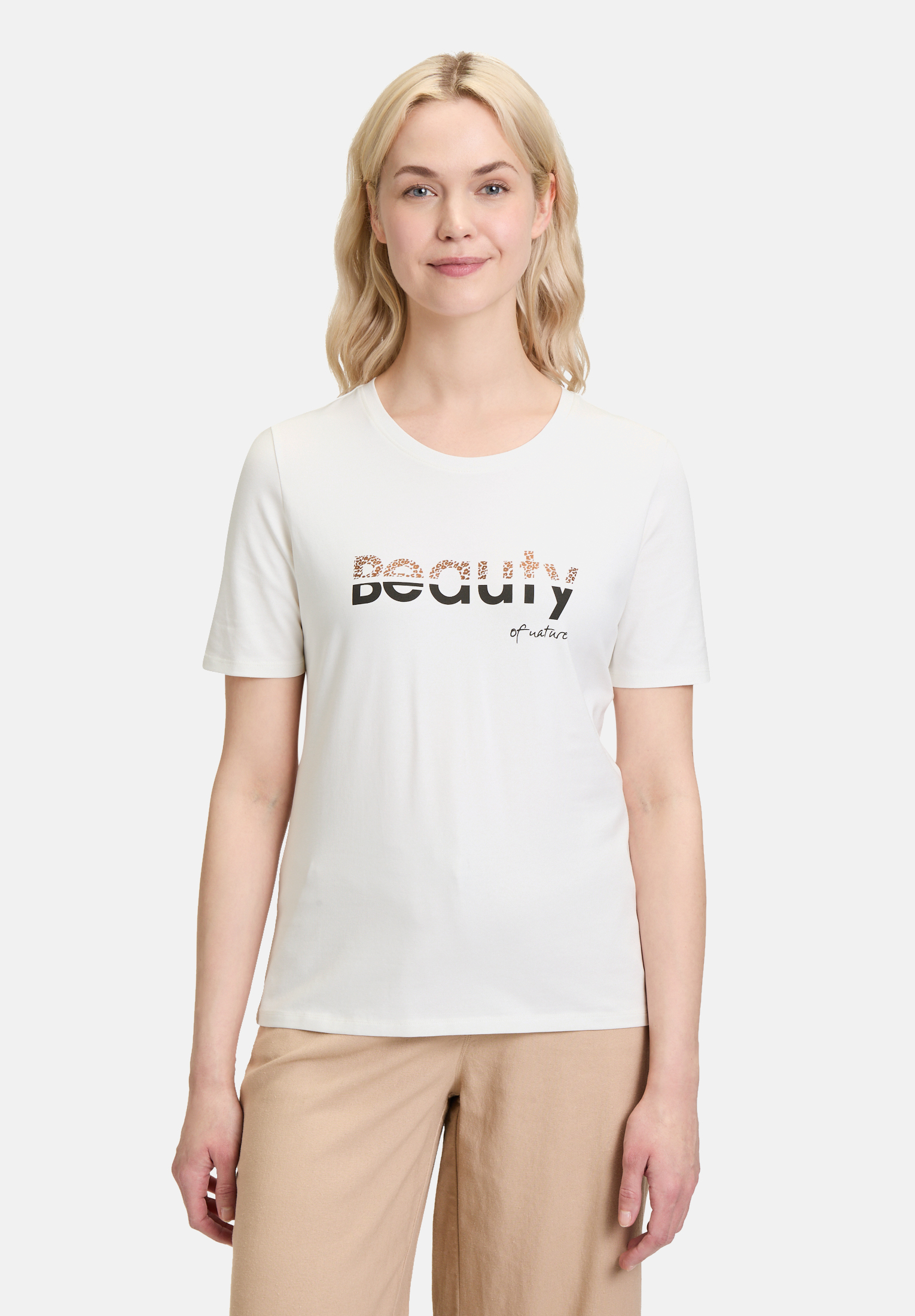 T-shirt basique à impression, BETTY BARCLAY