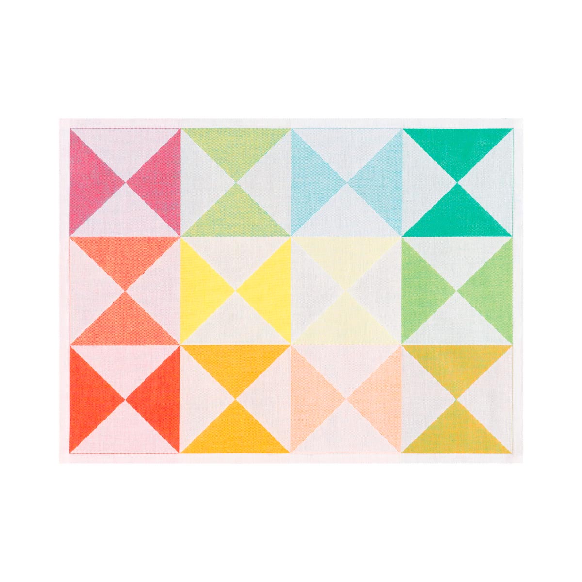 Set en Coton, ORIGAMI, LE JACQUARD FRANCAIS