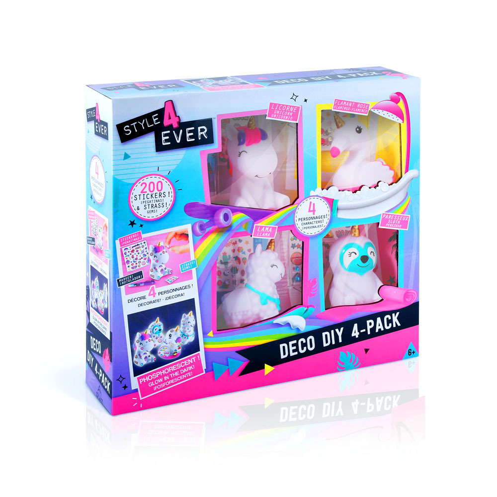 Deco diy x 4, CANAL TOYS