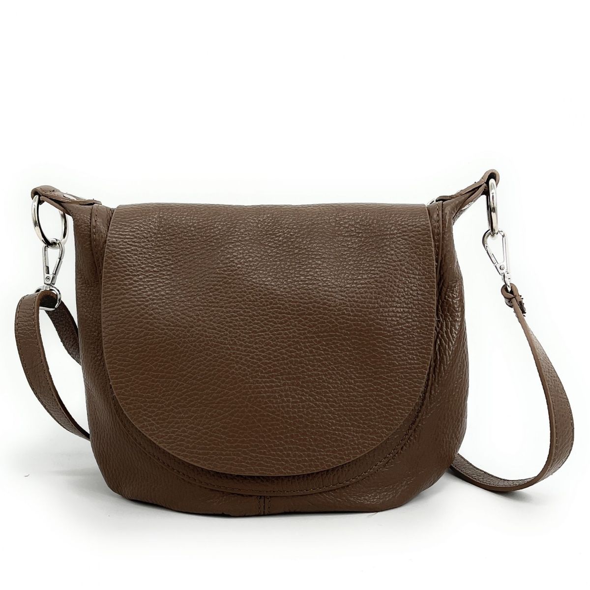 Besace marron outlet femme