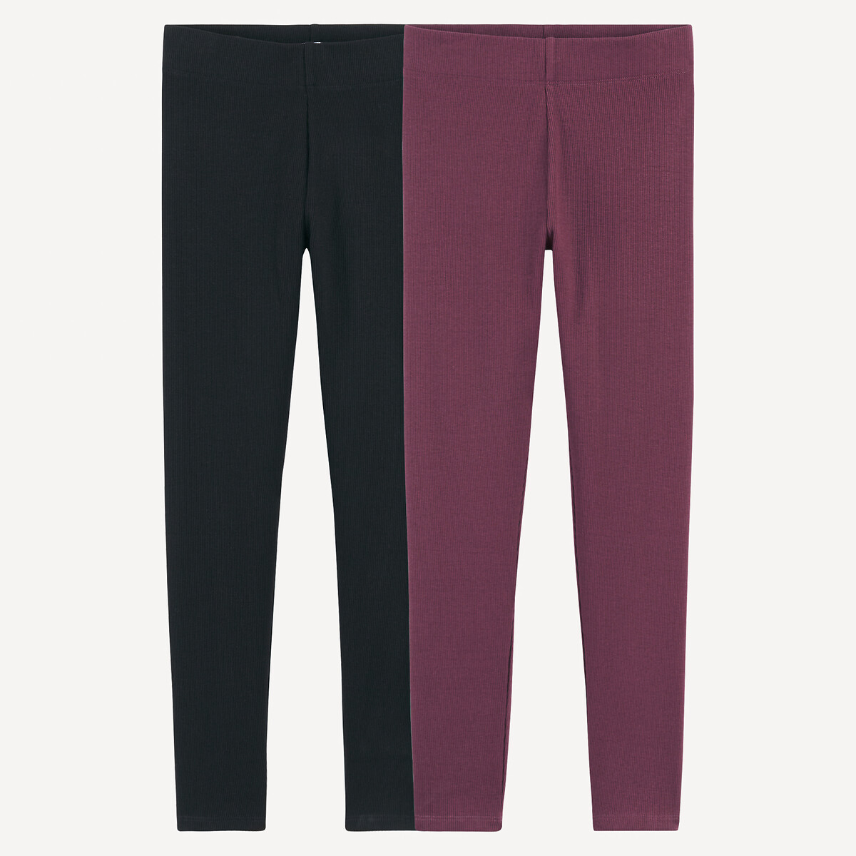 Pack of 2 Leggings, LA REDOUTE COLLECTIONS
