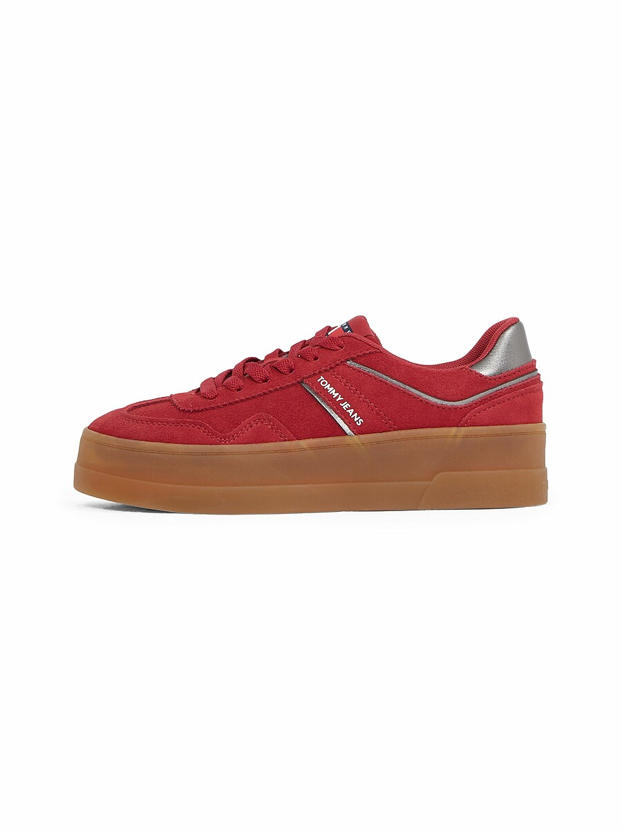 Tommy Jeans Zapatillas de ante con plataforma The Greenwich — photo 5