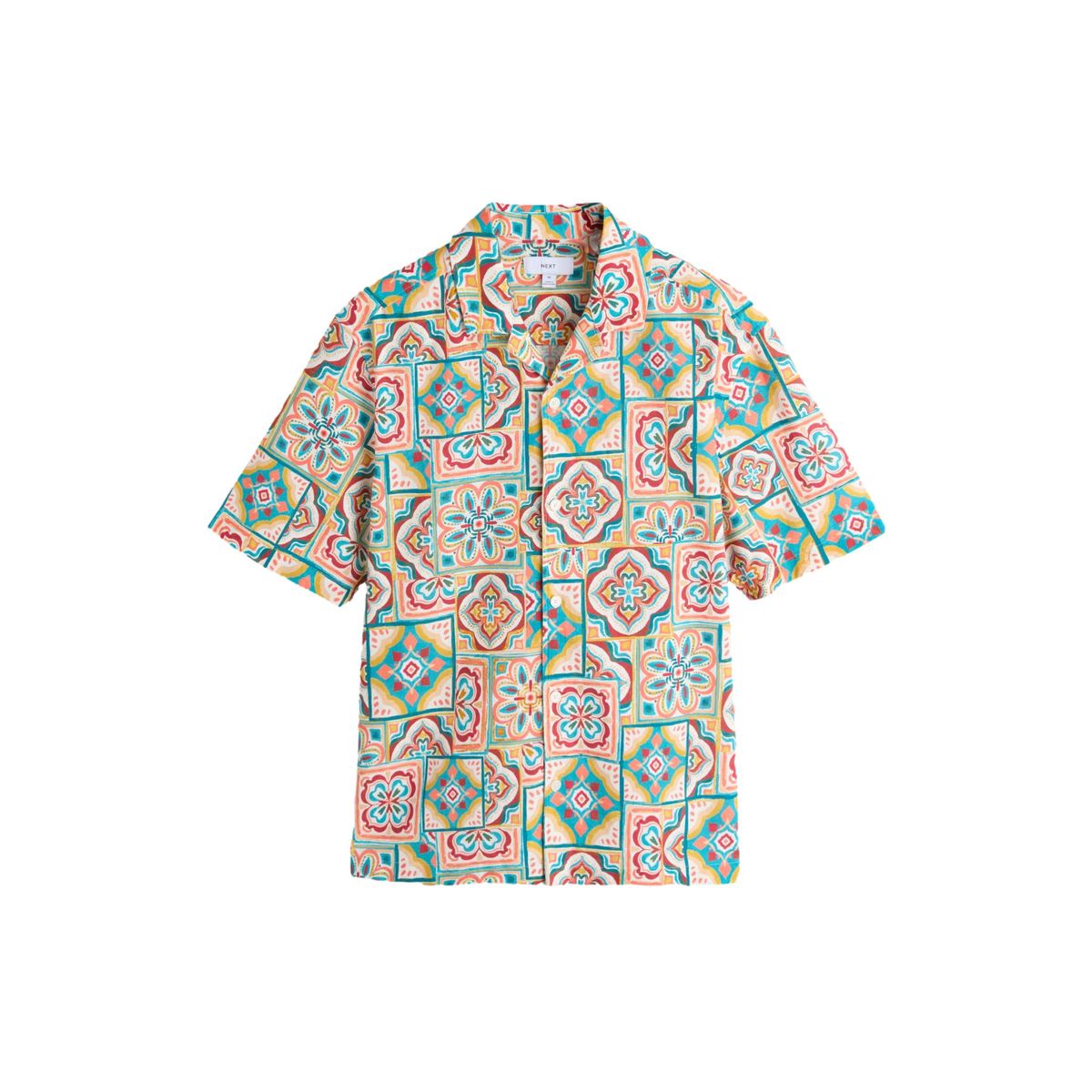 Chemise manches courtes à imprimé, NEXT