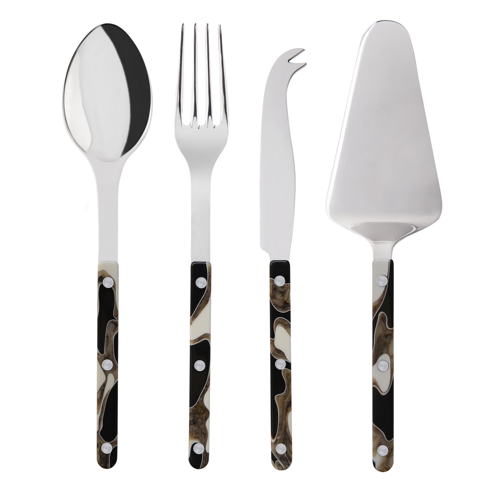 Set Les Essentiels Bistrot - ensemble de 4 couverts de service, Bistrot Dune, SABRE