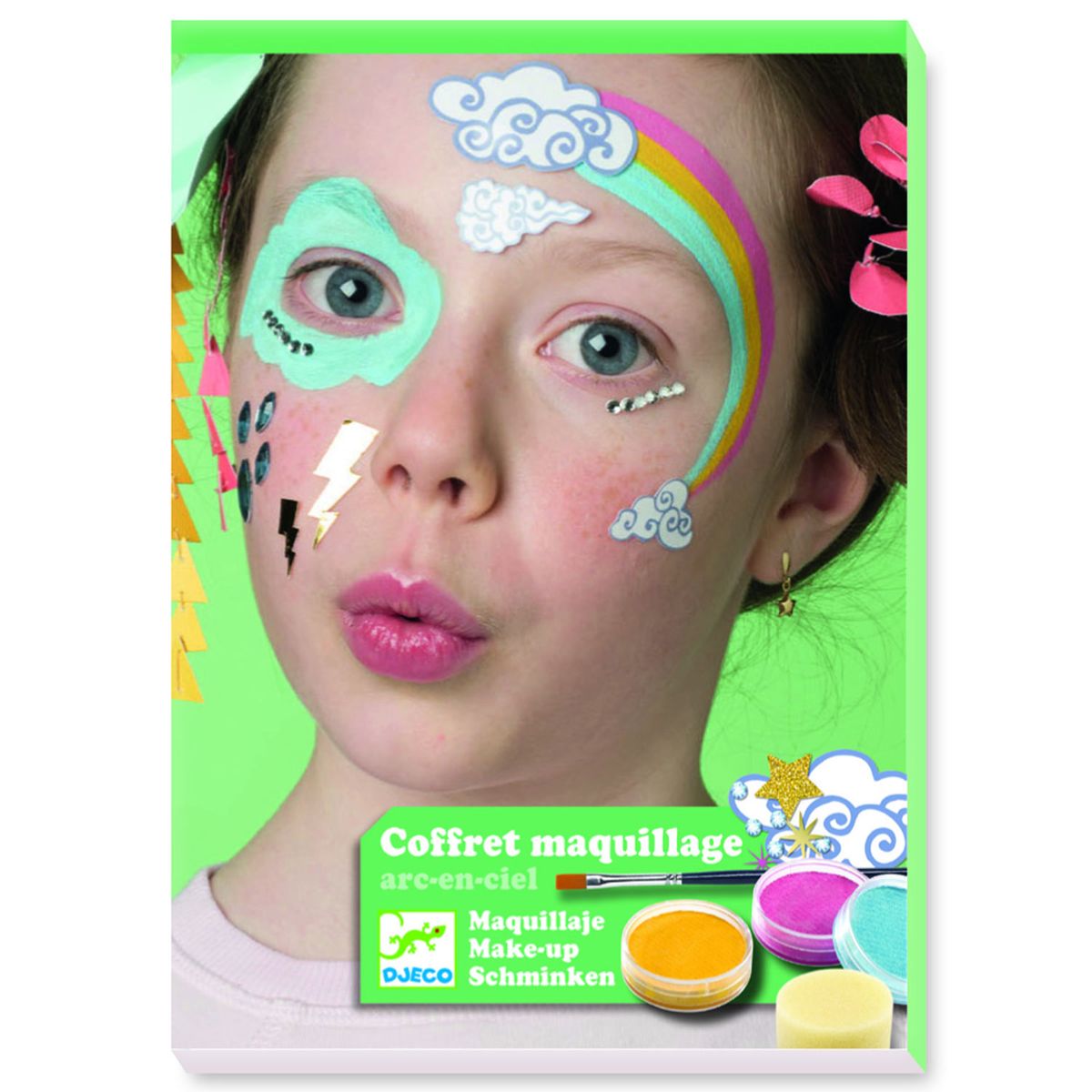 Maquillage Arc en ciel