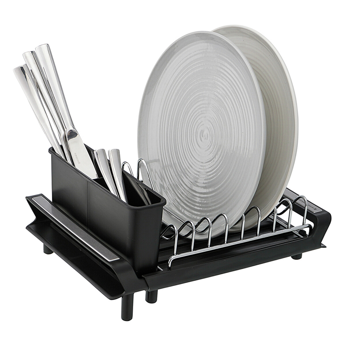 Сушилка для посуды Atle раздвижная малая единый размер черный сушилка для посуды smart solutions atle ss000013