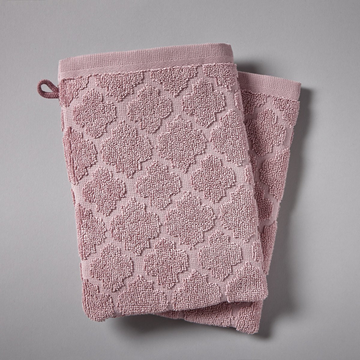 

Комплект из 2 банных рукавичек LaRedoute, Розовый, 500гм Aljustrel 15 x 21 см розовый