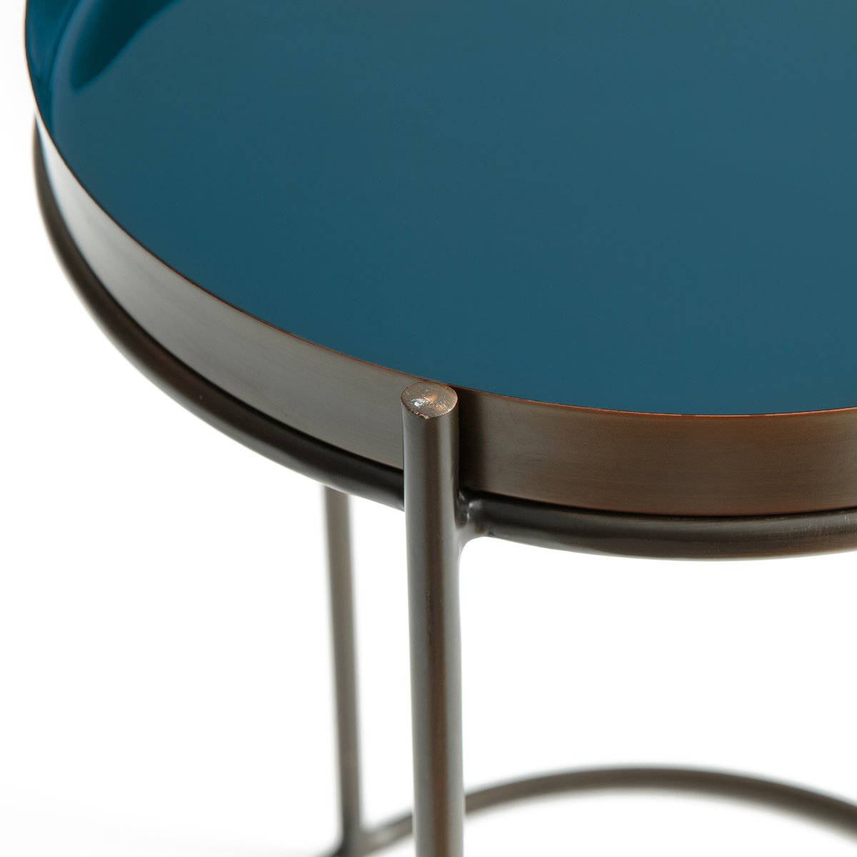 Журнальный La Redoute Столик металлический Picabea  шт единый размер синий - фото 2
