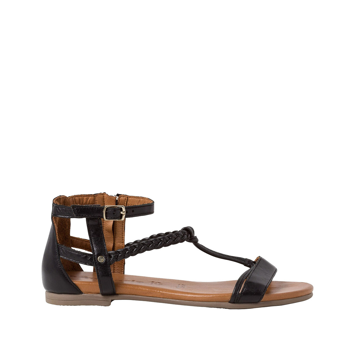 

Босоножки La Redoute, Черный, Кожаные Kim 39 черный
