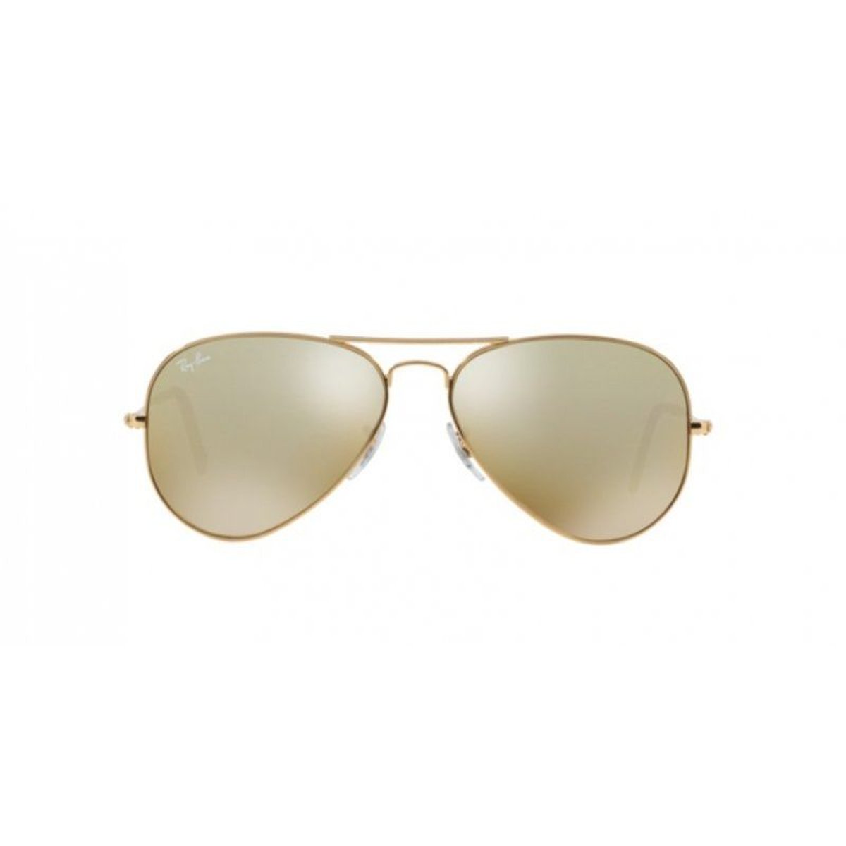 Lunettes de soleil mixte RAY BAN Or RB 3025 AVIATOR 001/3K 62/14