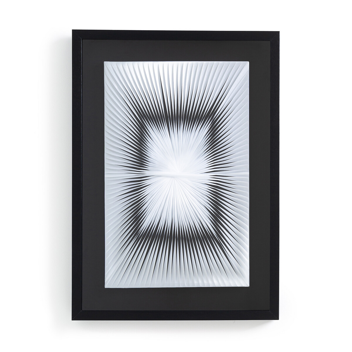 Украшение La Redoute Настенное из ткани Optica единый размер белый - фото 1