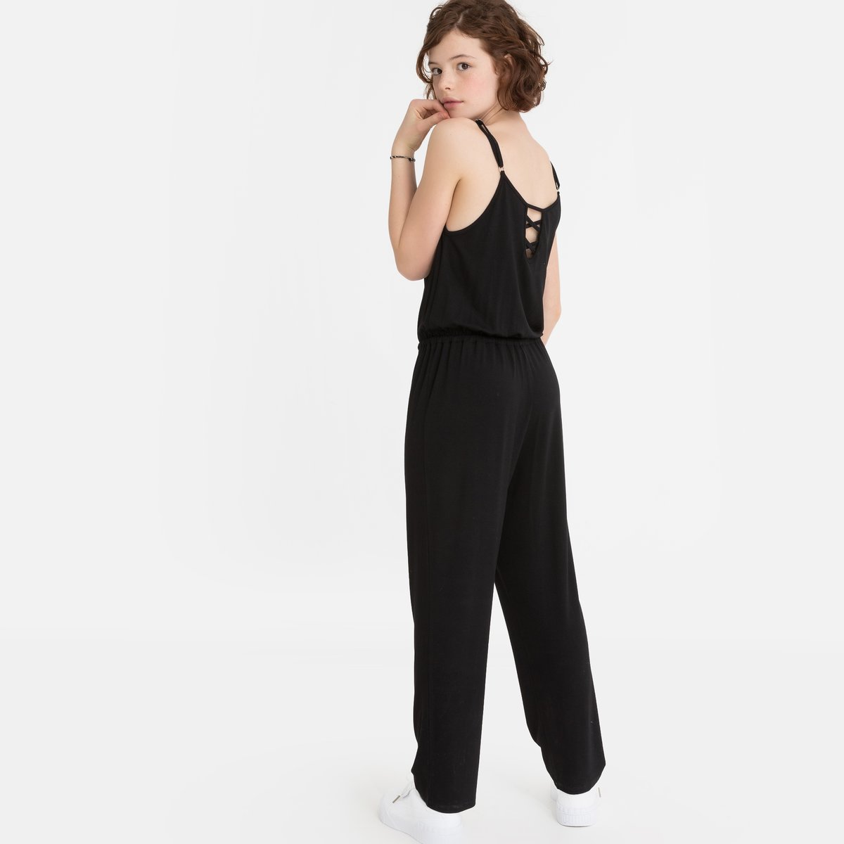 

Комбинезон La Redoute, Черный, На тонких бретелях 10 черный