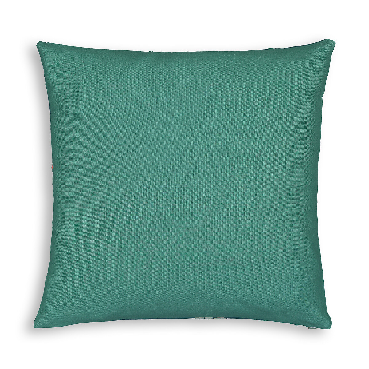 Чехол LaRedoute Для подушки с вышивкой Luxuriance 45 x 45 см зеленый, размер 45 x 45 см - фото 2