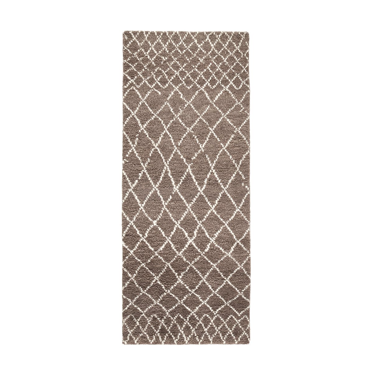 фото Дорожка ковровая для коридора в берберском стиле из шерсти, runfred am.pm