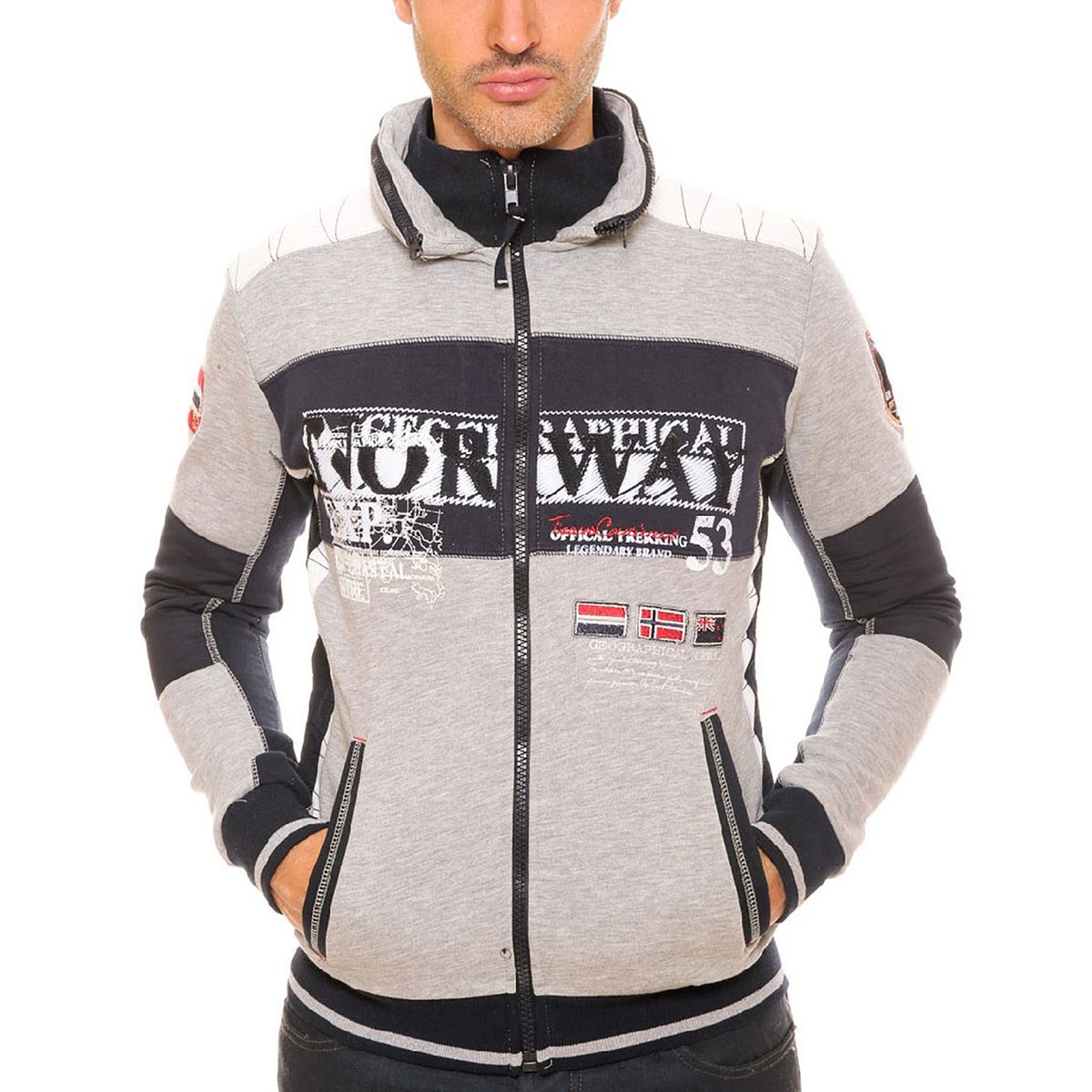 Sweat col montant