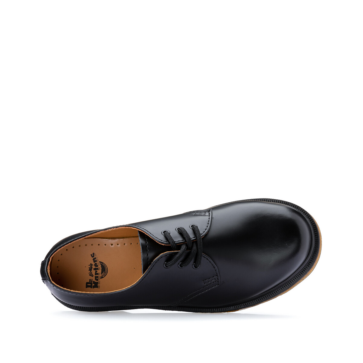 Ботинки-дерби LaRedoute Кожаные на шнуровке 1461 40 черный, размер 40 - фото 4