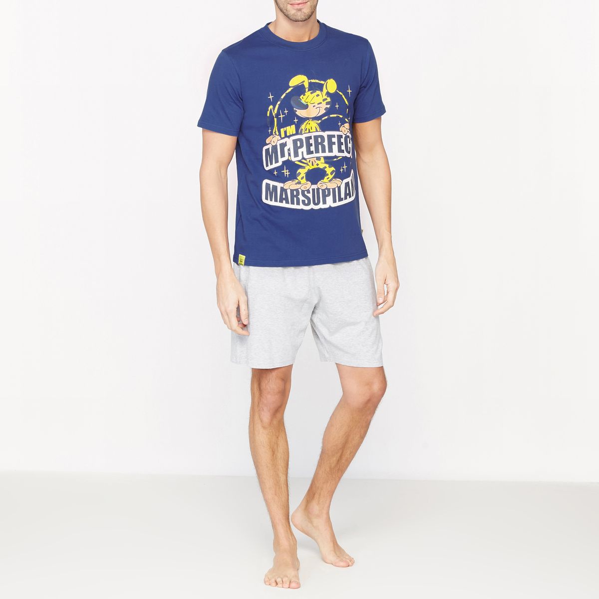 Pyjashort imprimé manches courtes