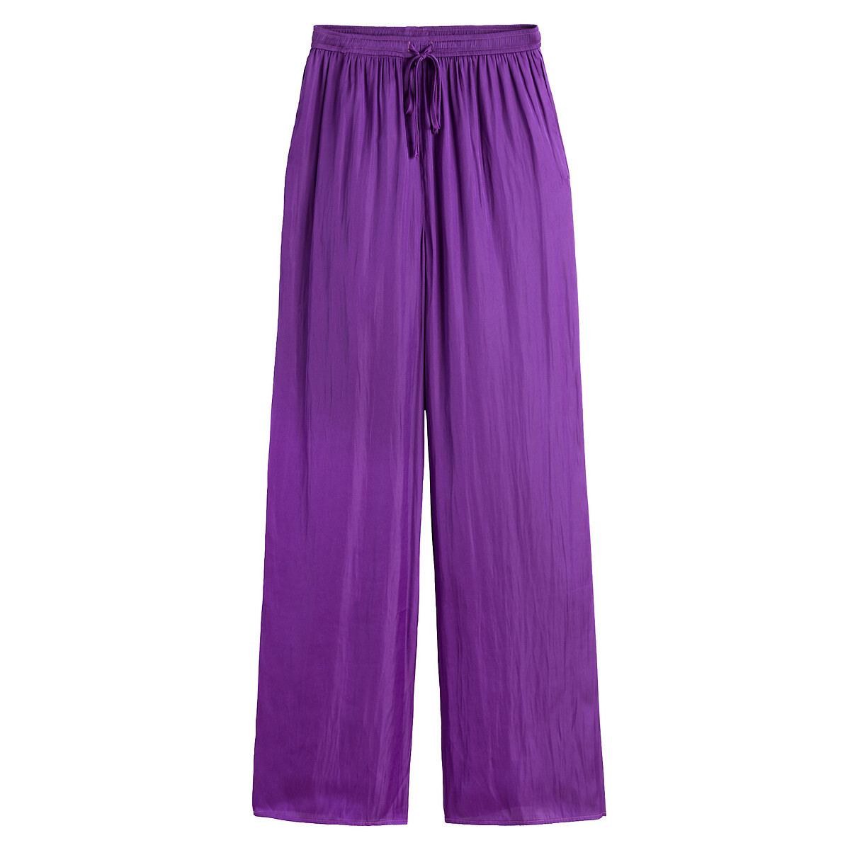 Брюки широкие 42 (FR) - 48 (RUS) фиолетовый брюки широкие 42 fr 48 rus розовый