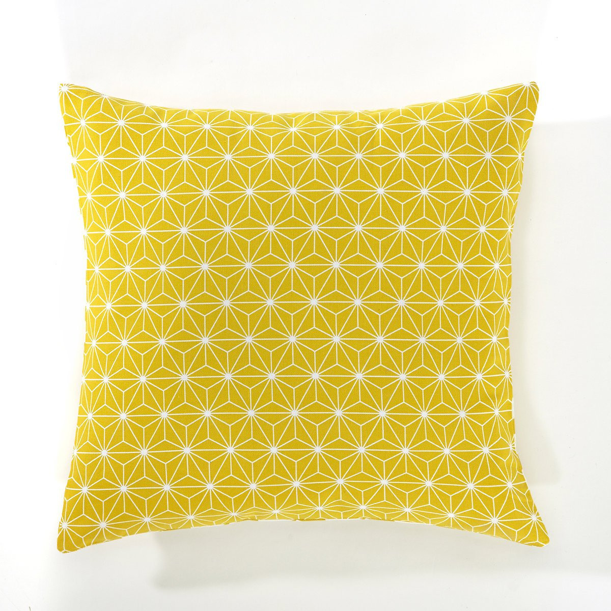 Чехол La Redoute На подушку LOZANGE 40 x 40 см желтый, размер 40 x 40 см - фото 1