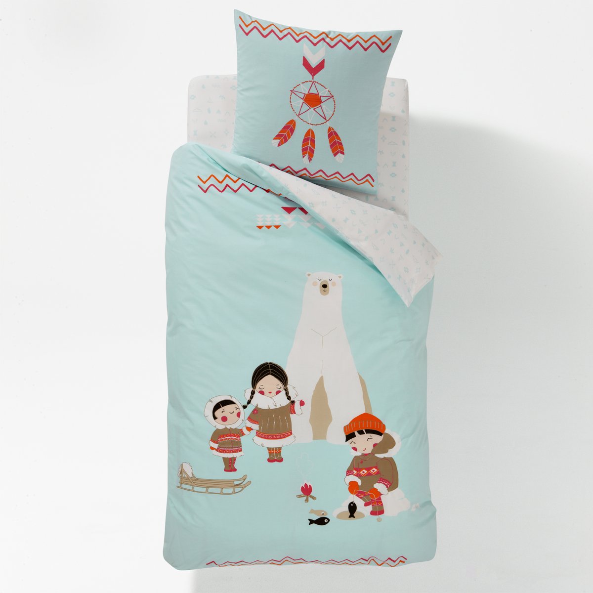 где купить Пододеяльник детский, INUIT, 100% хлопка. по лучшей цене