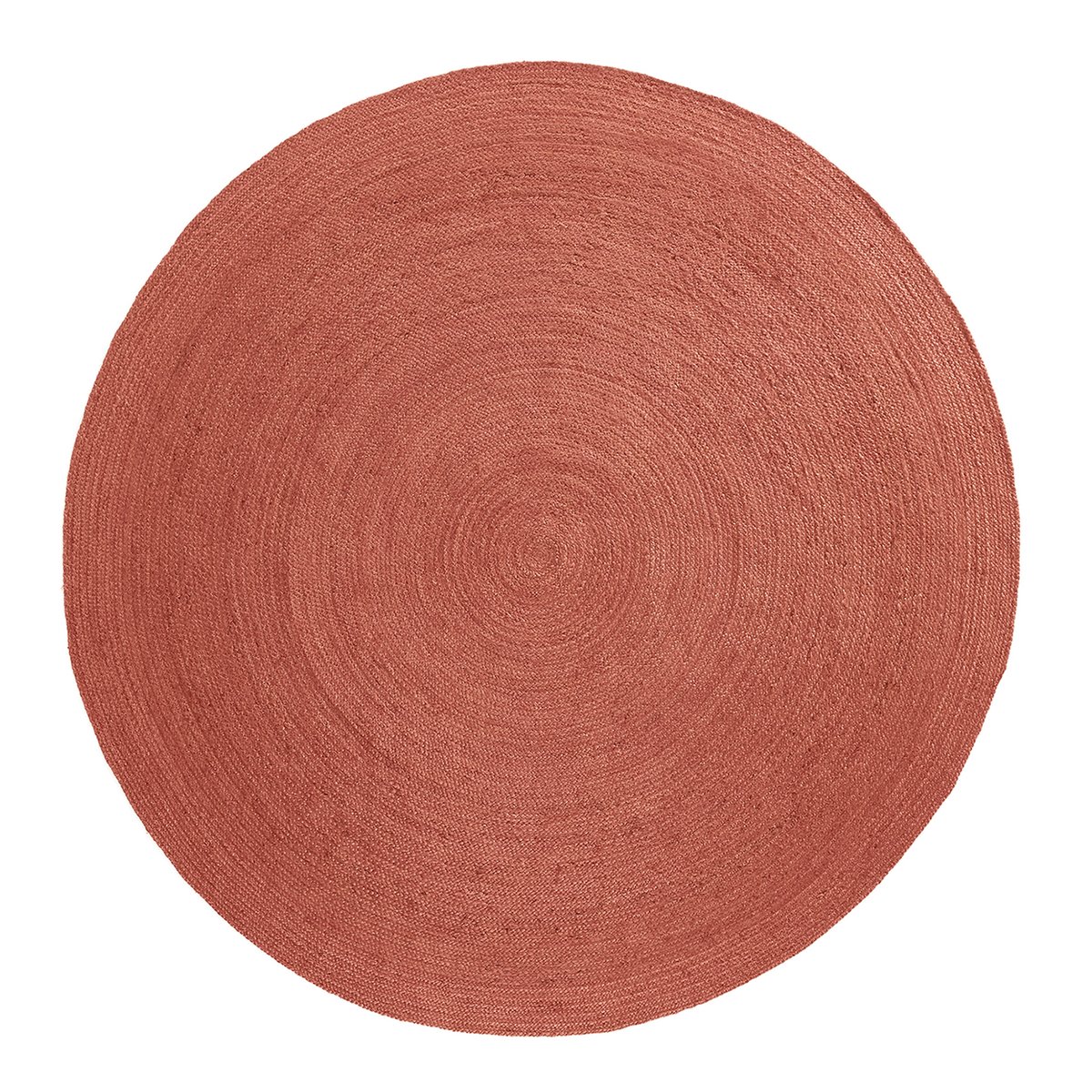 Ковер La Redoute Круглый из джута цветной Bissaka  см диаметр 250 см оранжевый, размер диаметр 250 см - фото 1