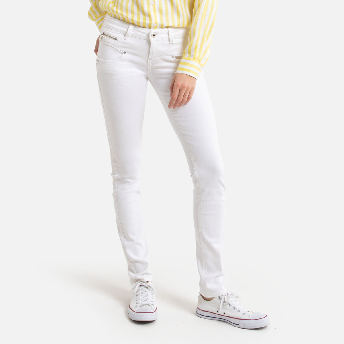 

Джинсы La Redoute, Белый, Узкие ALEXA NEW MAGIC COLOR S белый