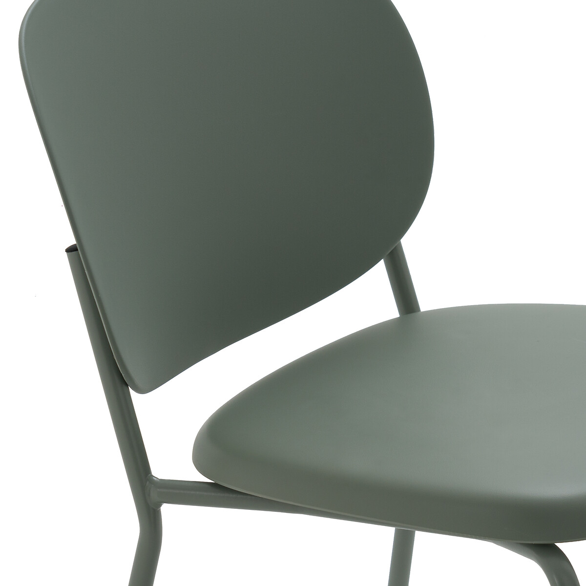 Комплект из двух стульев с LA REDOUTE INTERIEURS Полипропиленовым покрытием Bertille единый размер зеленый - фото 3