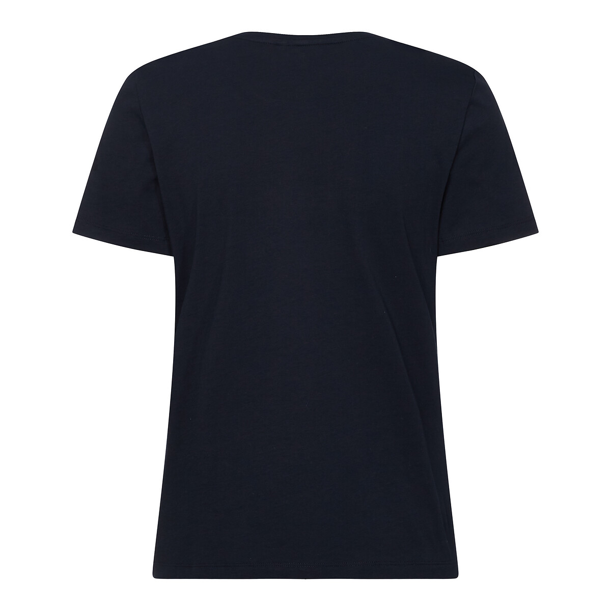 Tee shirt col rond manches courtes logo pailleté