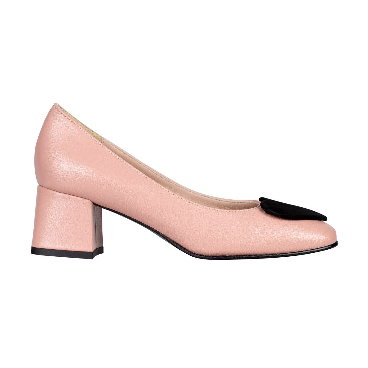 ballerine talon carré
