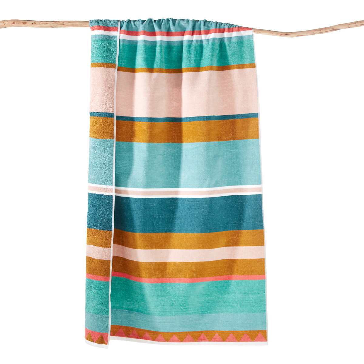 Полотенце Пляжное из махровой велюровой ткани Playa 90 x 175 cm разноцветный