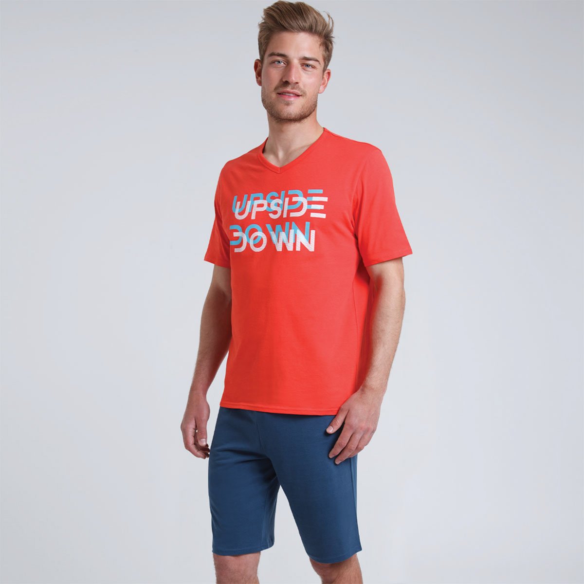 

Пижама La Redoute, Оранжевый, Из хлопка Upside Down XL оранжевый
