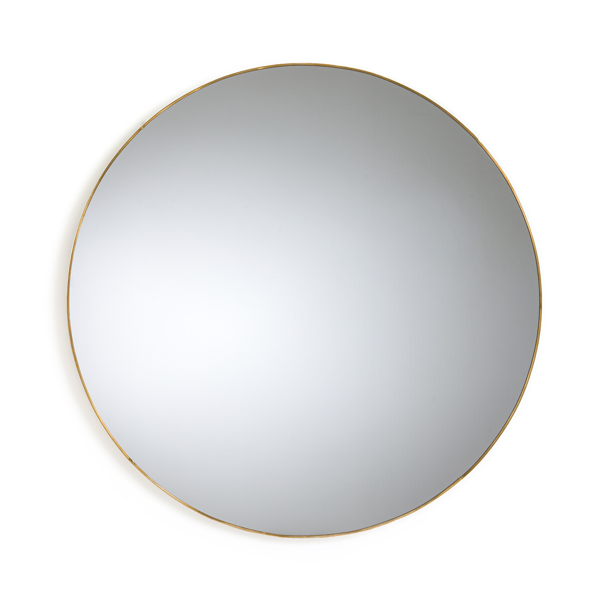 Зеркало Круглое из металла 70 см Uyova единый размер желтый