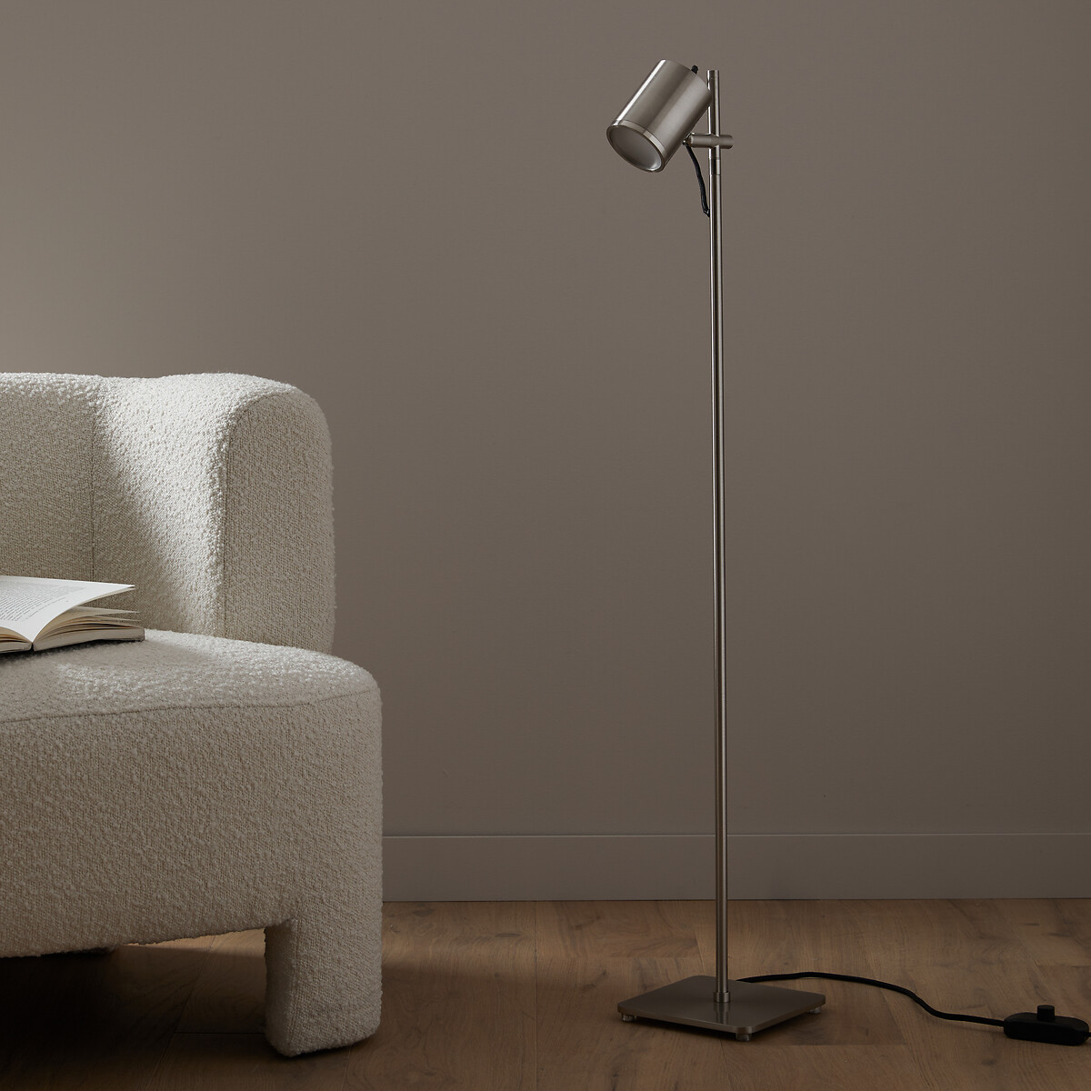 Лампа для чтения поворотная Girevole  единый размер серый LaRedoute - фото 4