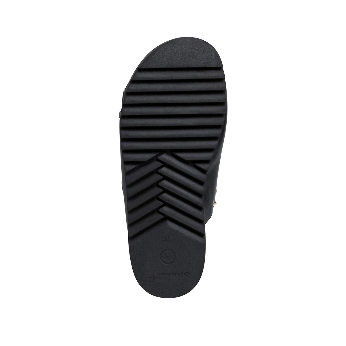 Туфли TAMARIS Без задника на платформе 39 черный, размер 39 - фото 5
