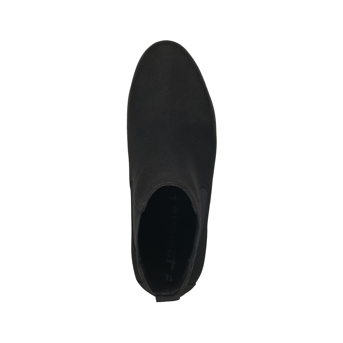 Ботинки-челси На каблуке 36 черный LaRedoute, размер 36 - фото 3