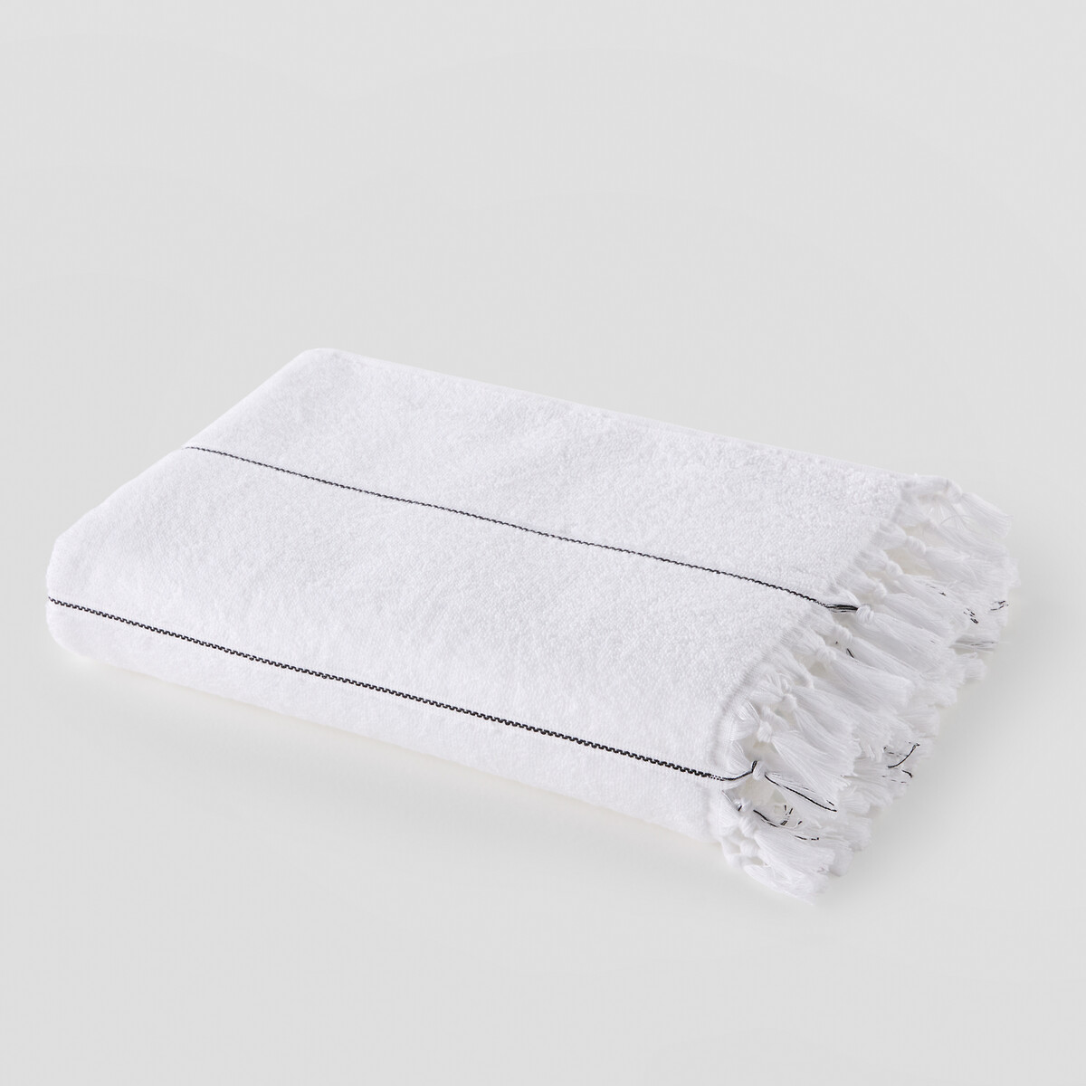 Одеяло LaRedoute Банное из махровой ткани 500г Liza 70 x 140 см белый, размер 70 x 140 см