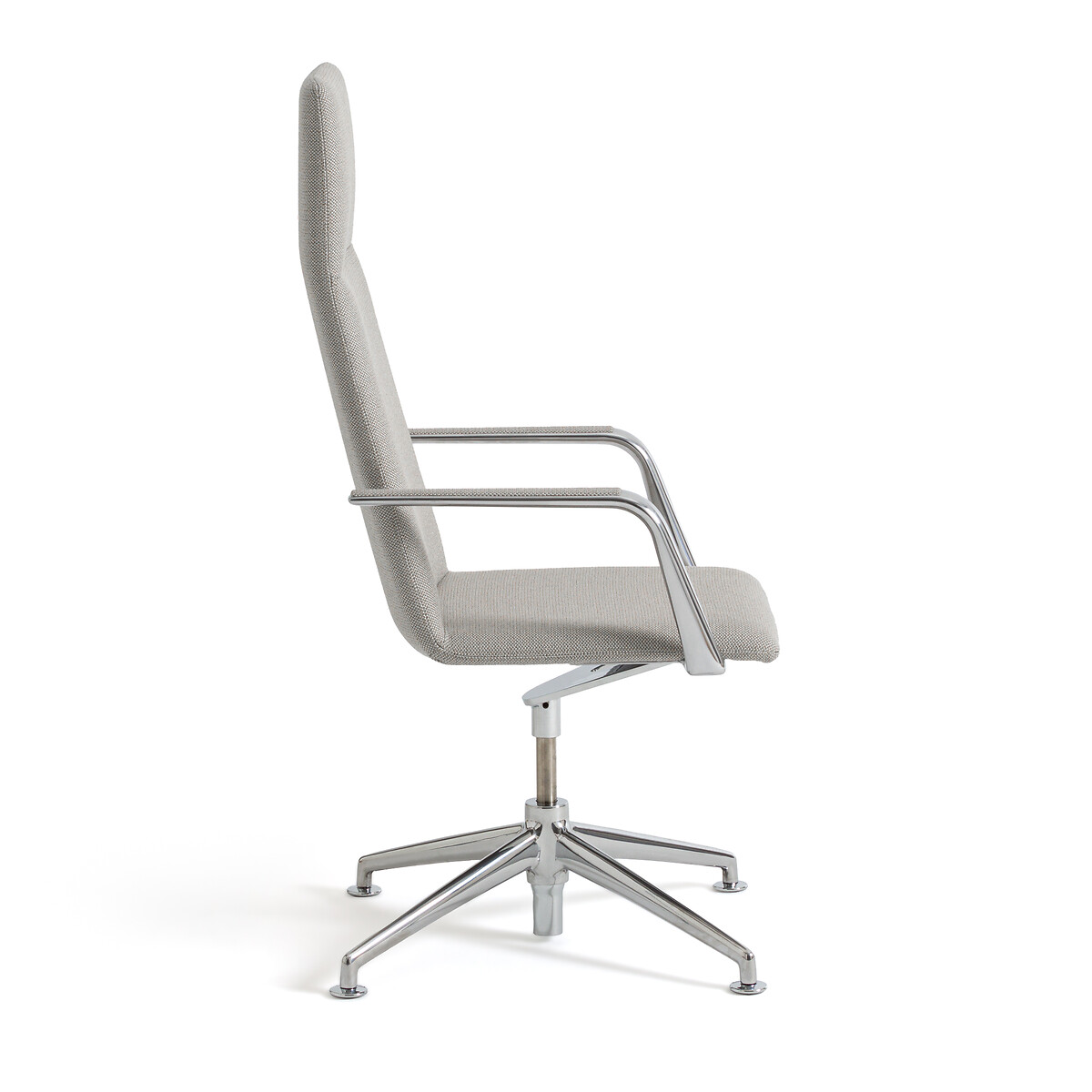 Кресло AM.PM Кресло Офисное из алюминия и со вставками из шерсти Torino единый размер бежевый - фото 3