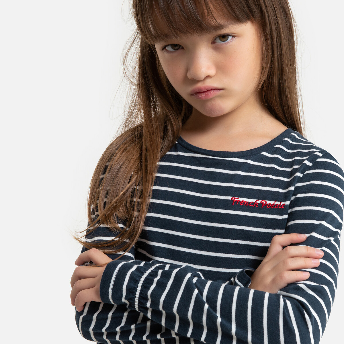 

Футболка LaRedoute, Синий, В полоску с длинными рукавами 3-12 лет 6 синий